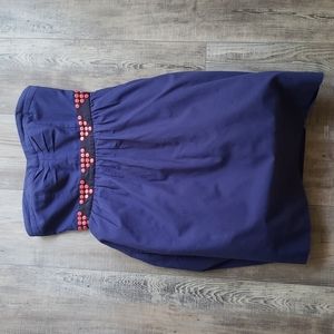 Anthropologie Floreat Strapless Dress